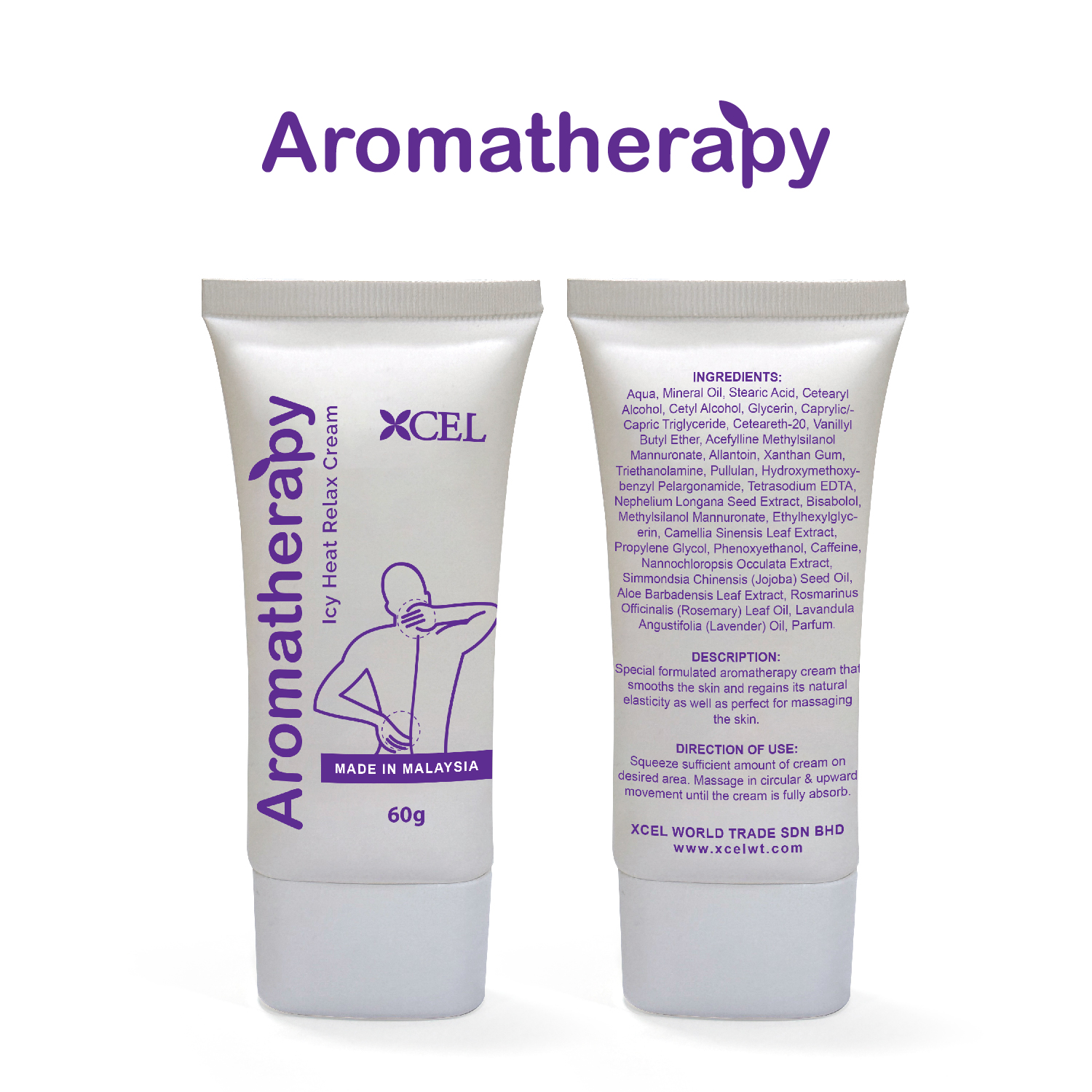 Aromatherapy Icy Heat Relax Cream,Chill In,Warm Out,Full-Body Relaxation 芳香舒缓筋肌膏,清凉沁入,温热释放,全身放松新体验