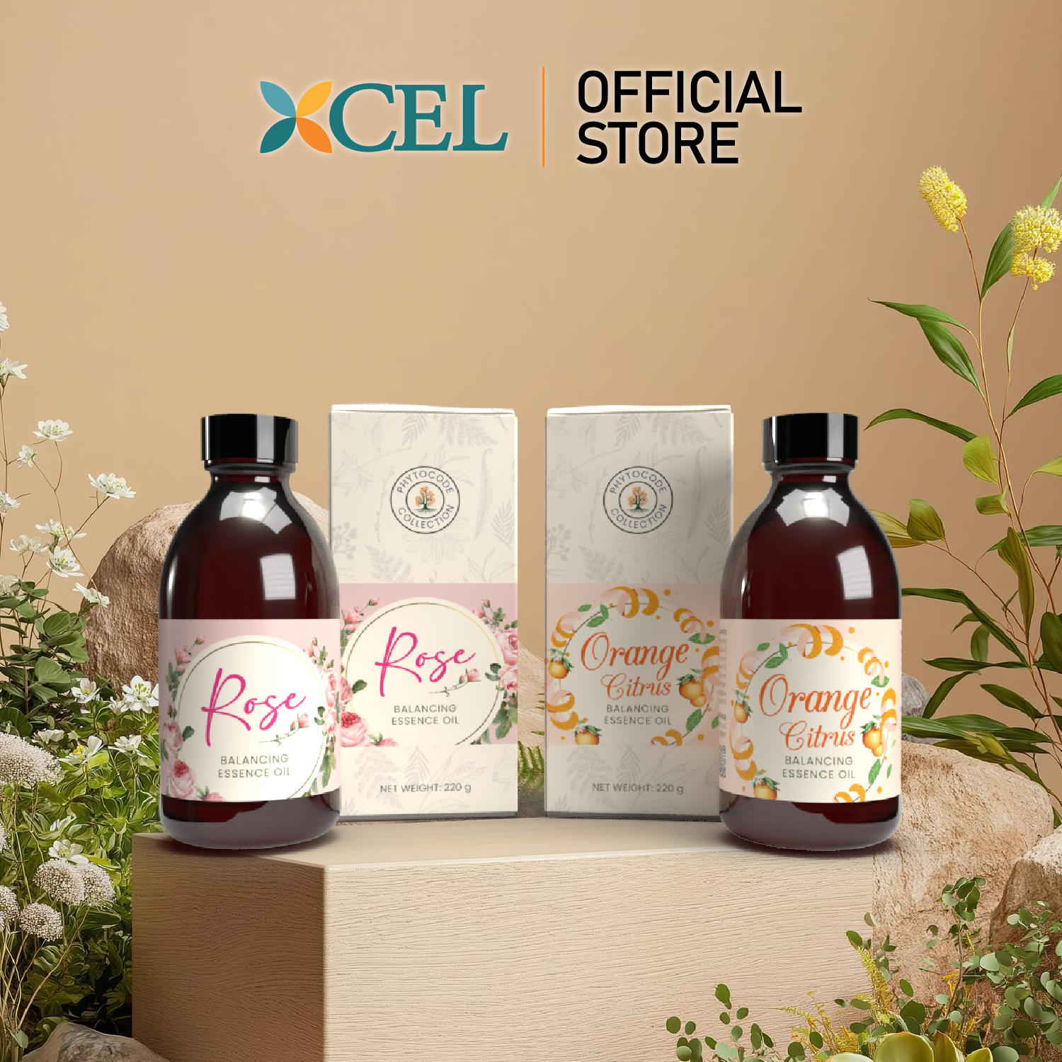 Phytocode Rose/Orange Balancing Oil–Antioxidant•Anti-Aging•Deep Moisture•Whitening•抗氧化•抗衰老•保湿•美白•